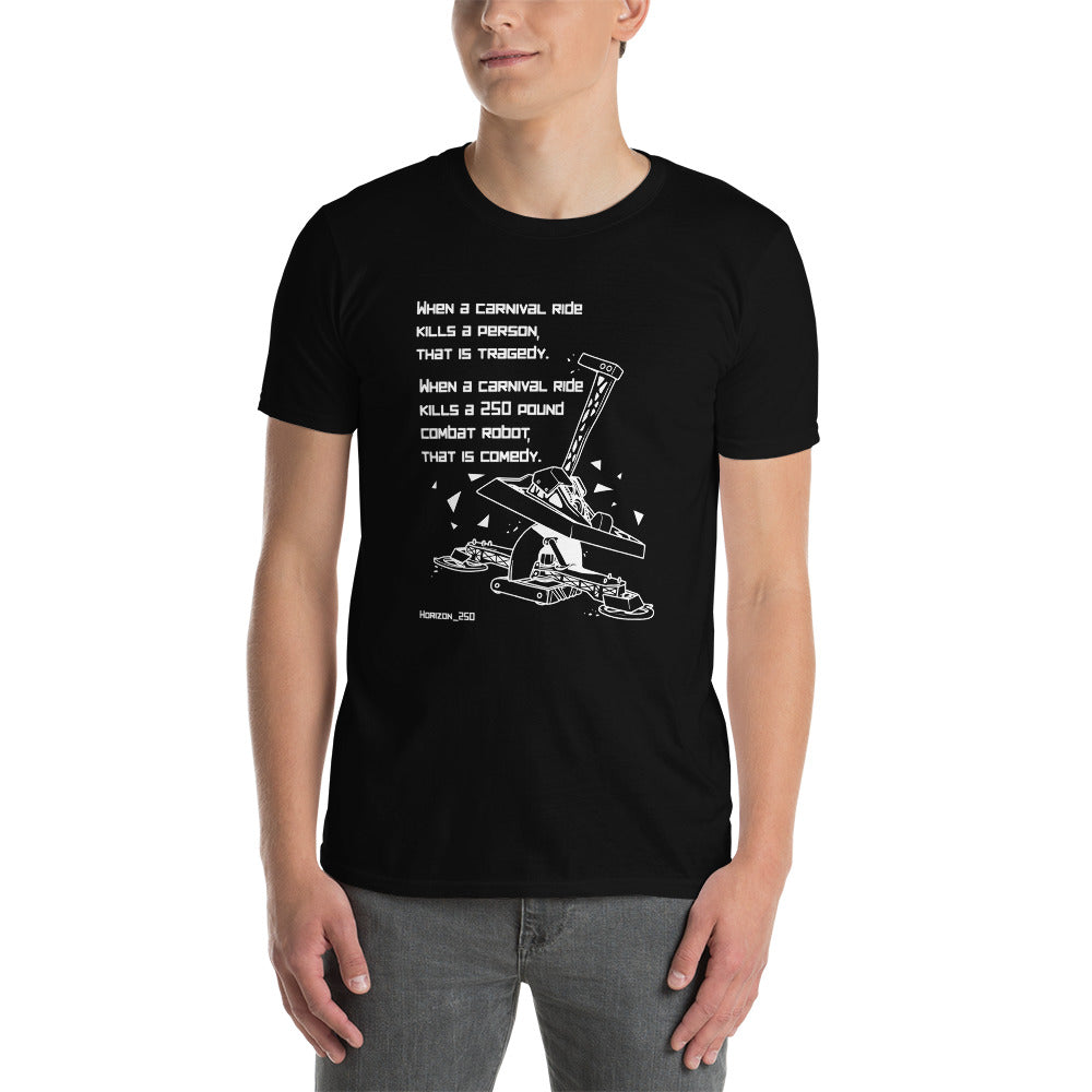 HORIZON VS SHATTER!: Tragedy/Comedy T-Shirt