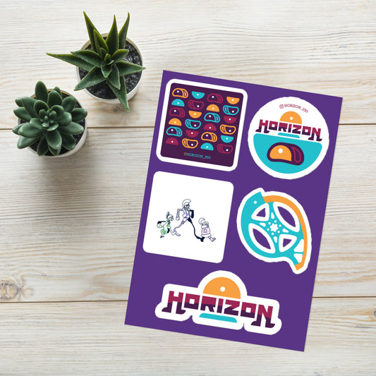 Horizon's Very Fun WCVII Sticker Sheet